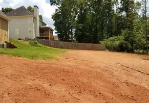 Before & After Residential Yard Grading in Covington, GA (3)